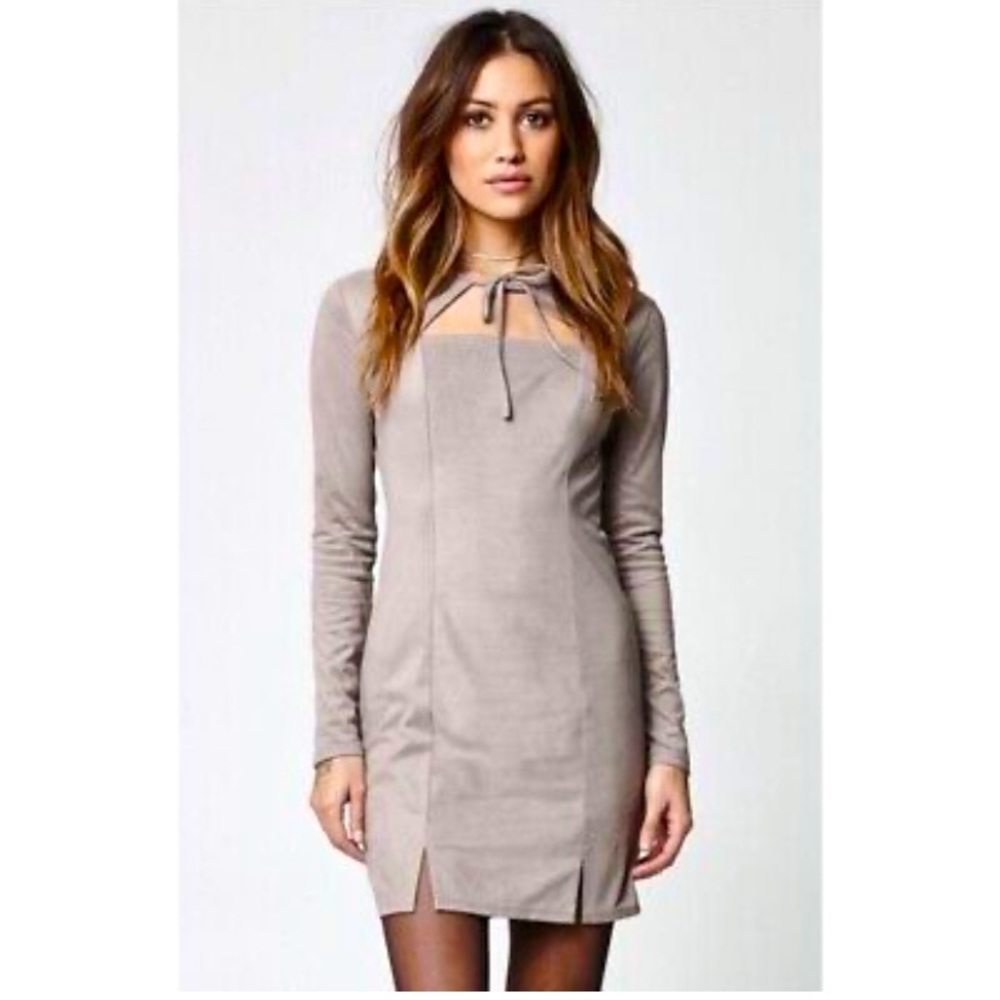 Kendal & Kylie Suede Dress